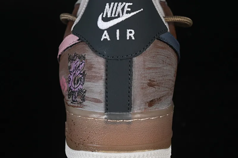 All categories Nk Air Force 1 Air Force series Nk Air Force 1 Low Air Force low-top Nike Air Force 1'07 Low "Mist Powder Diary" Hand-painted graffiti Mist powder diary Air Force 1 low-top casual sneakers CW1888-680